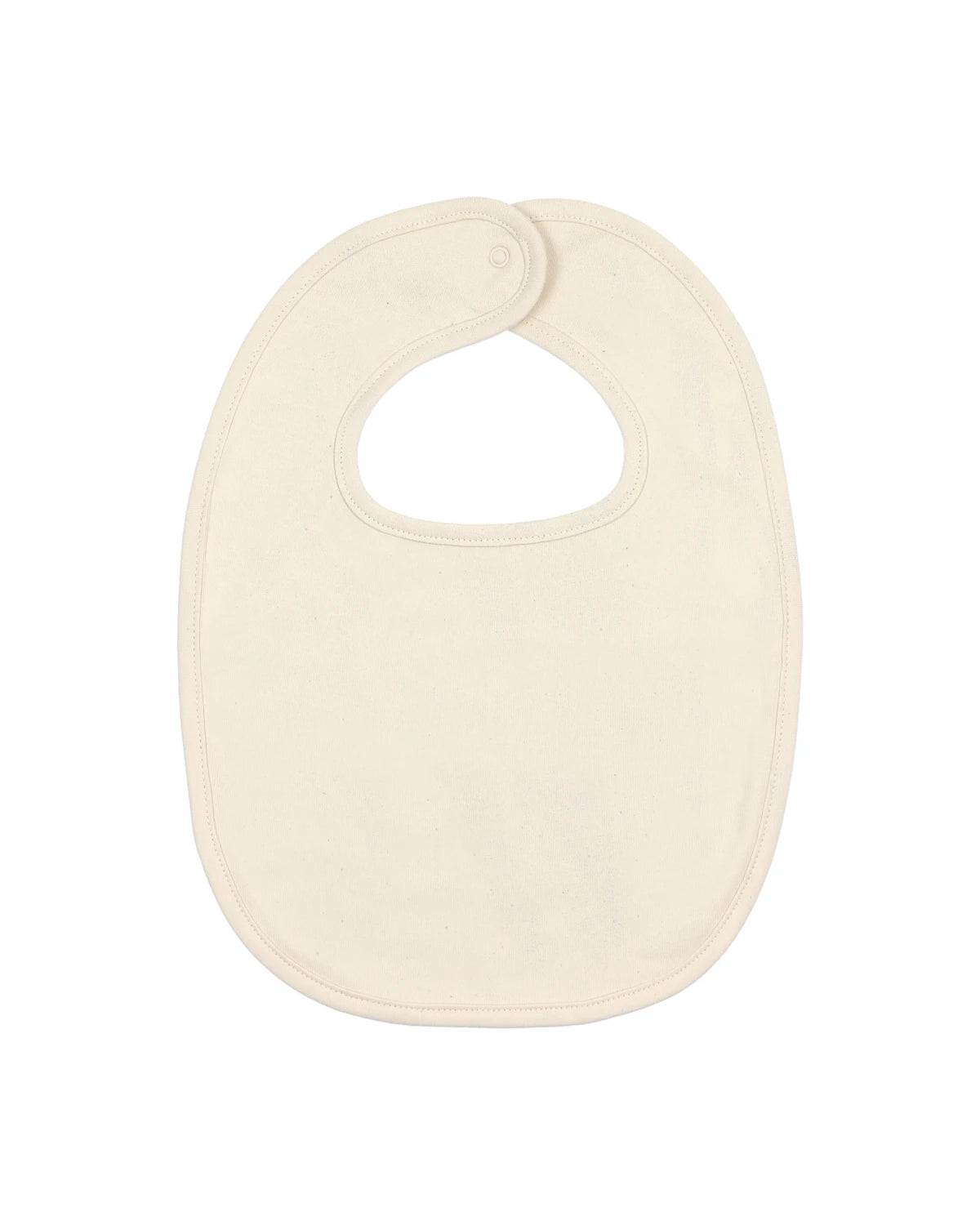 Baby Bib - Natural Raw - back