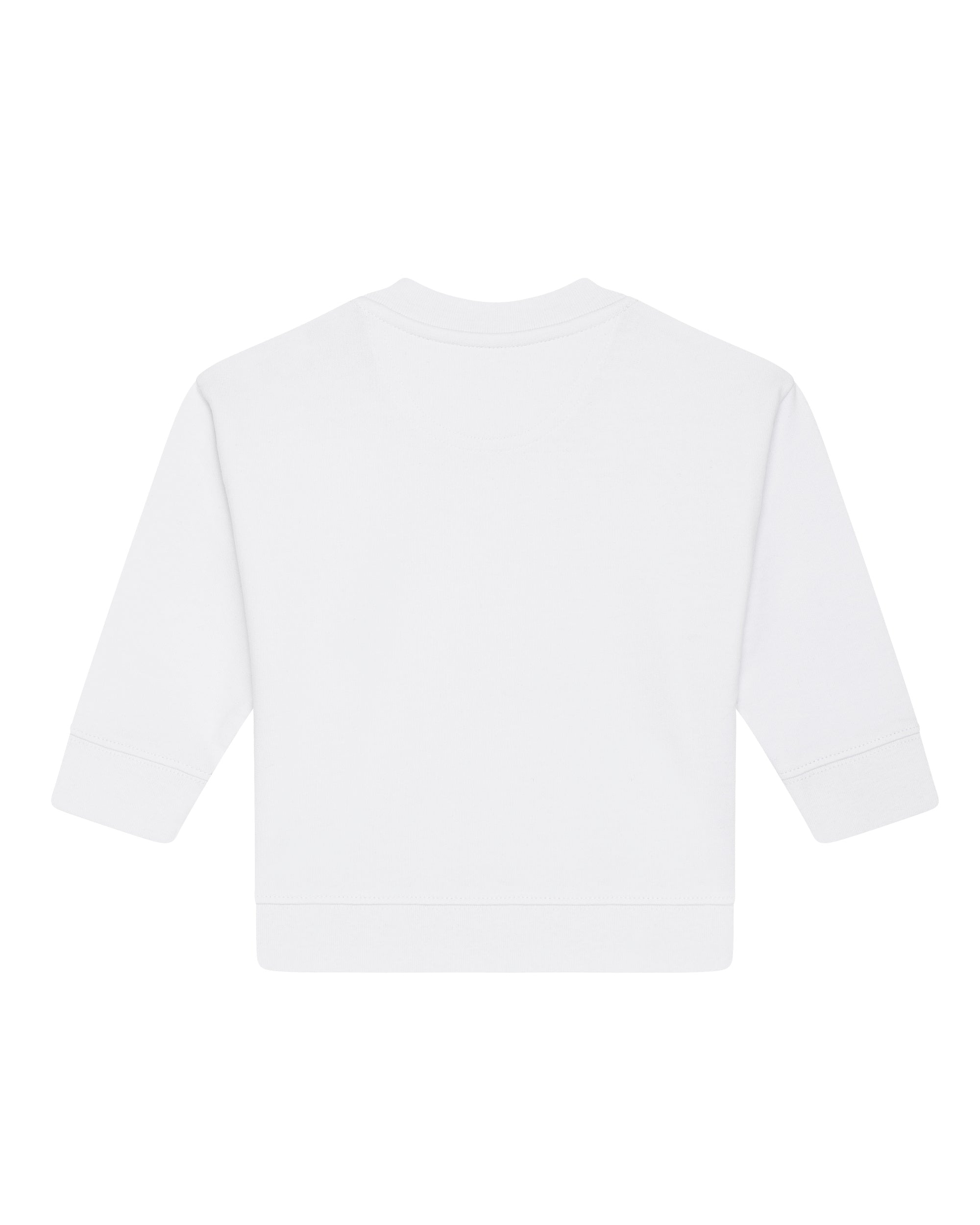 Baby Crew - White - back