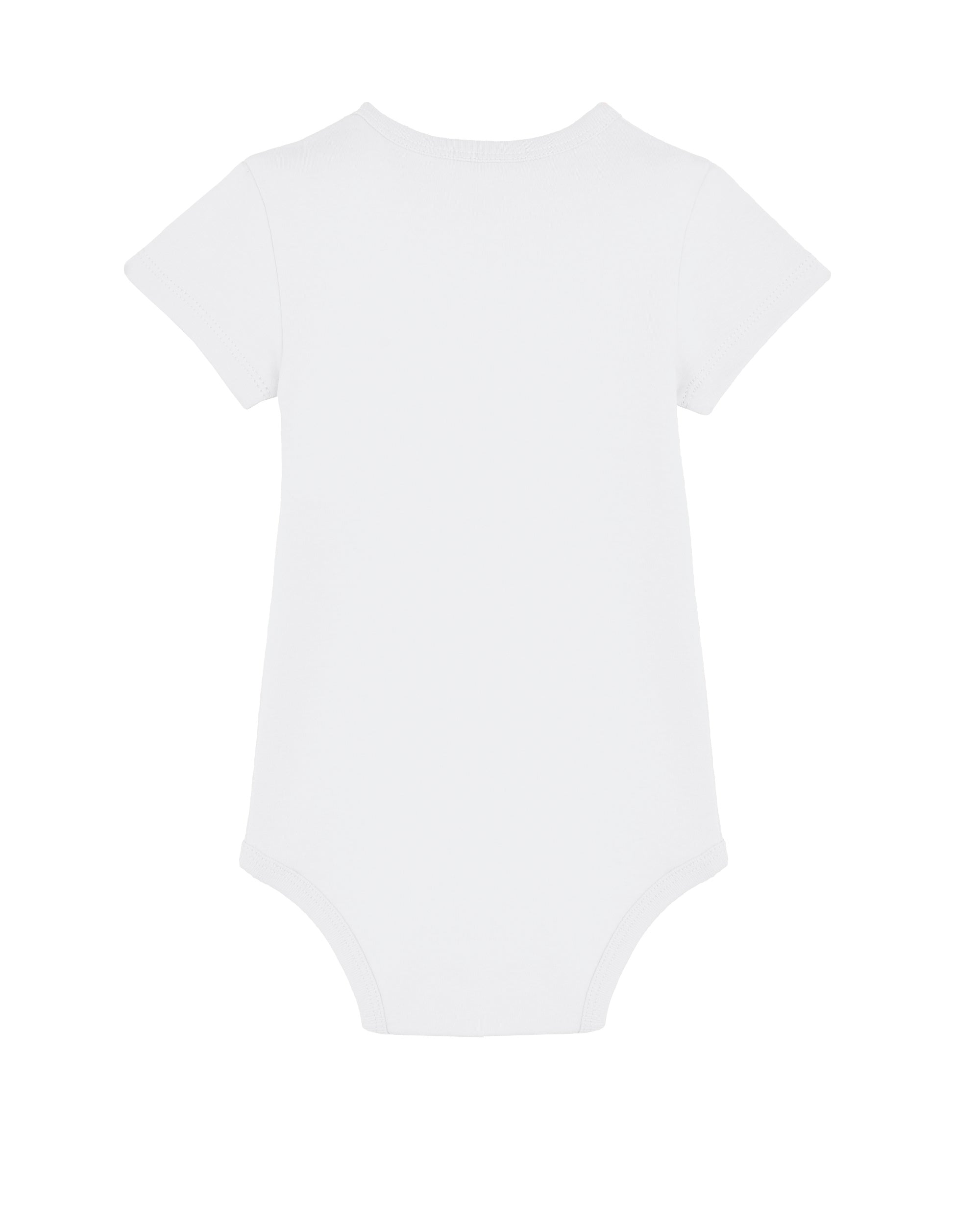 Baby Bodysuit - White - back