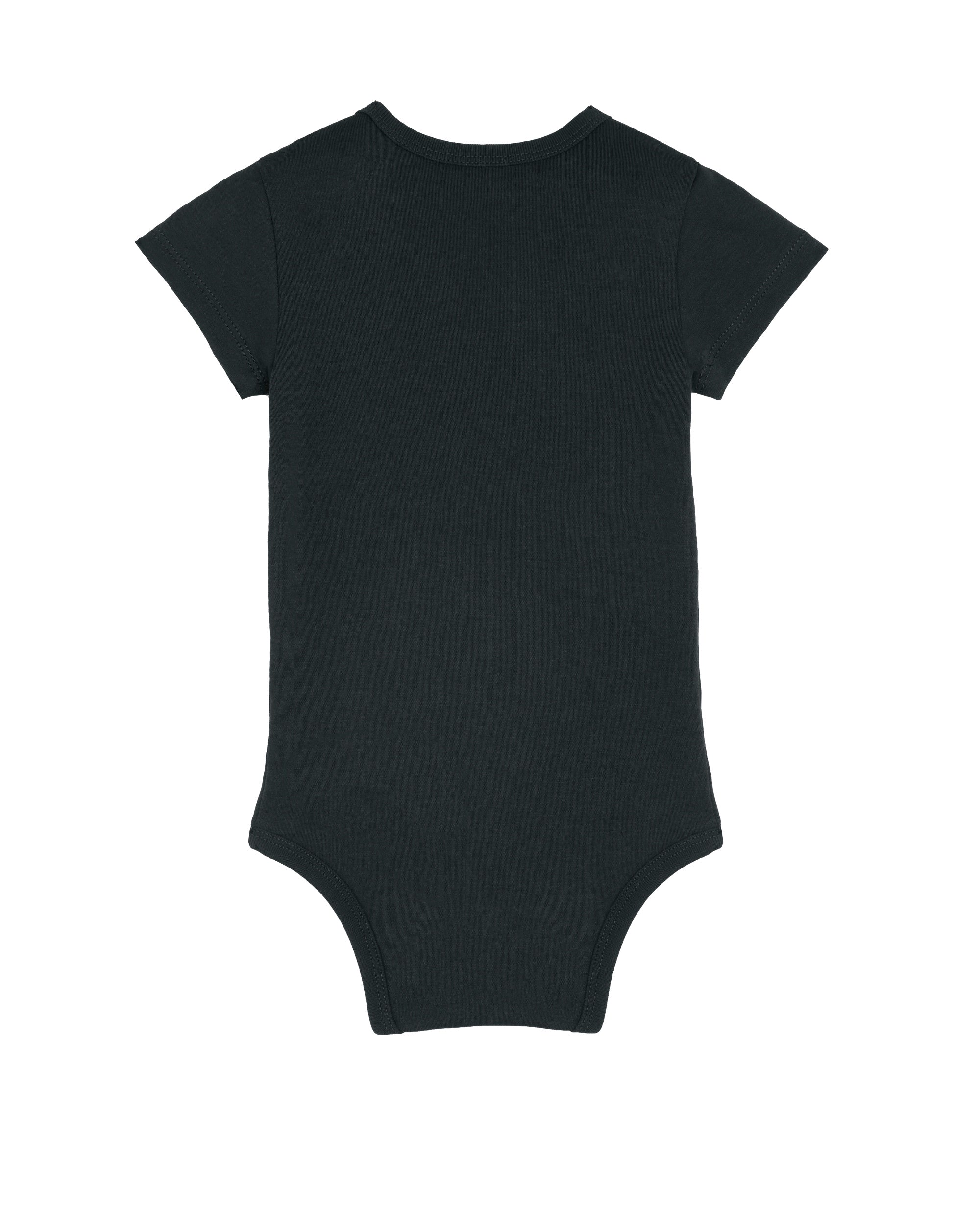 Baby Bodysuit - Black - back