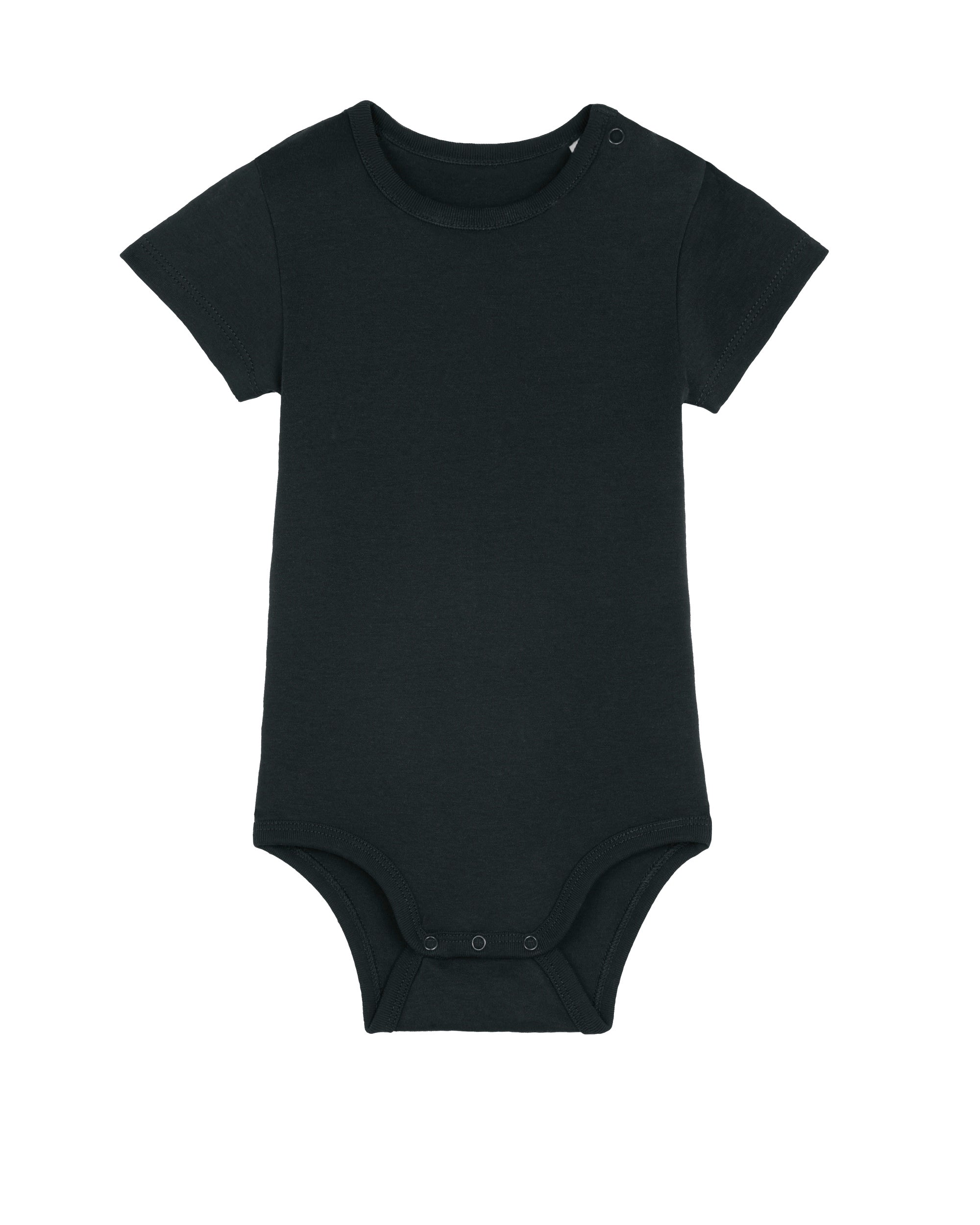 Baby Bodysuit - Black - front