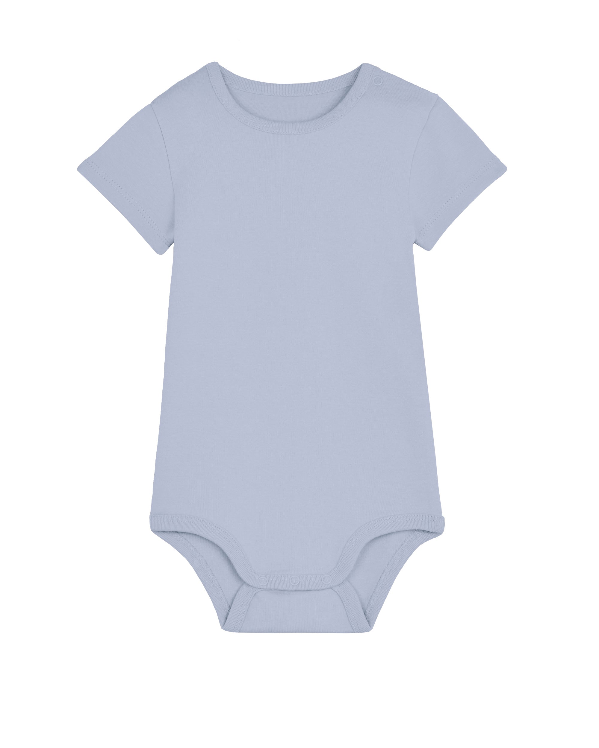 Baby Bodysuit - Serene Blue - front