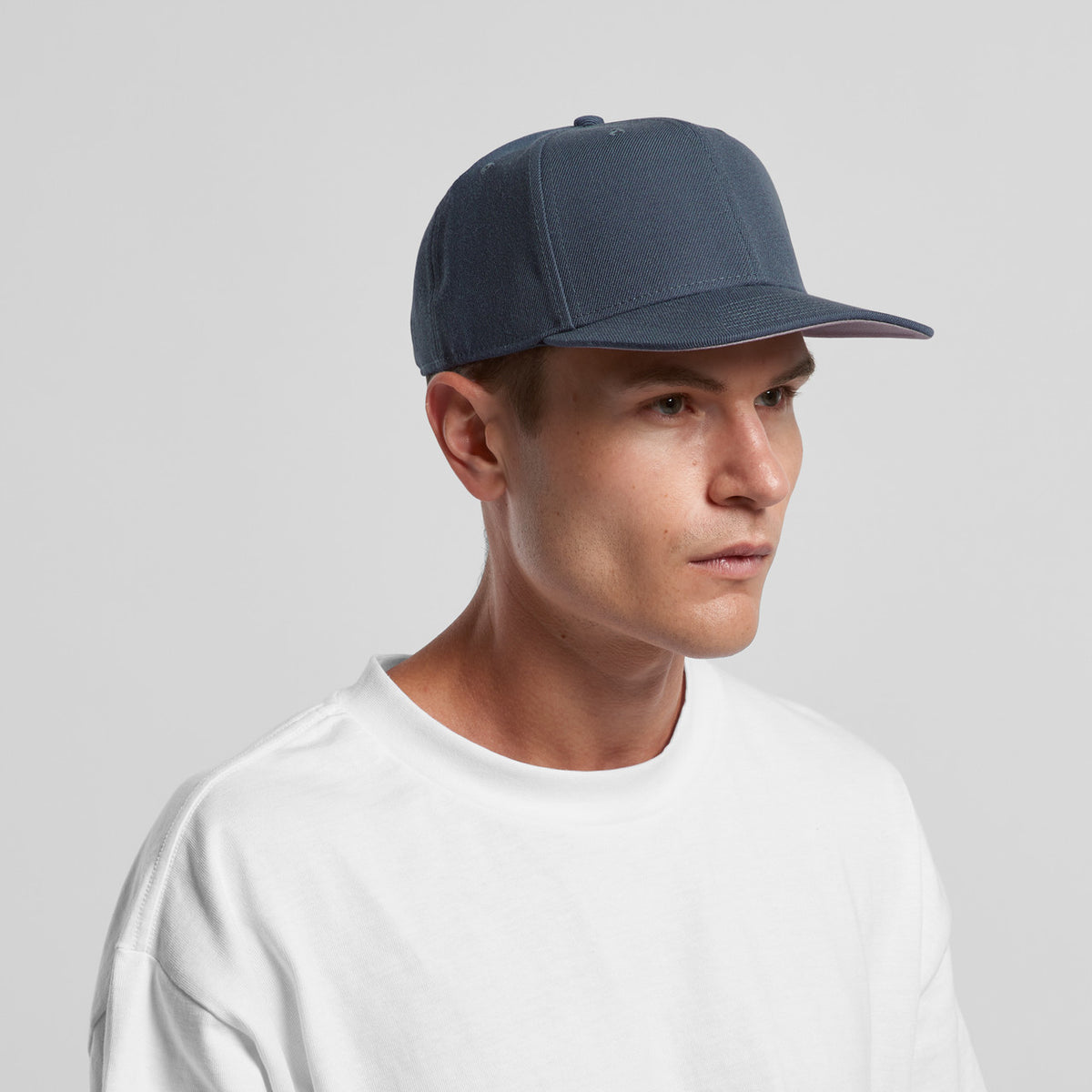 AS Colour Stock Cap, PETROL BLUE, front