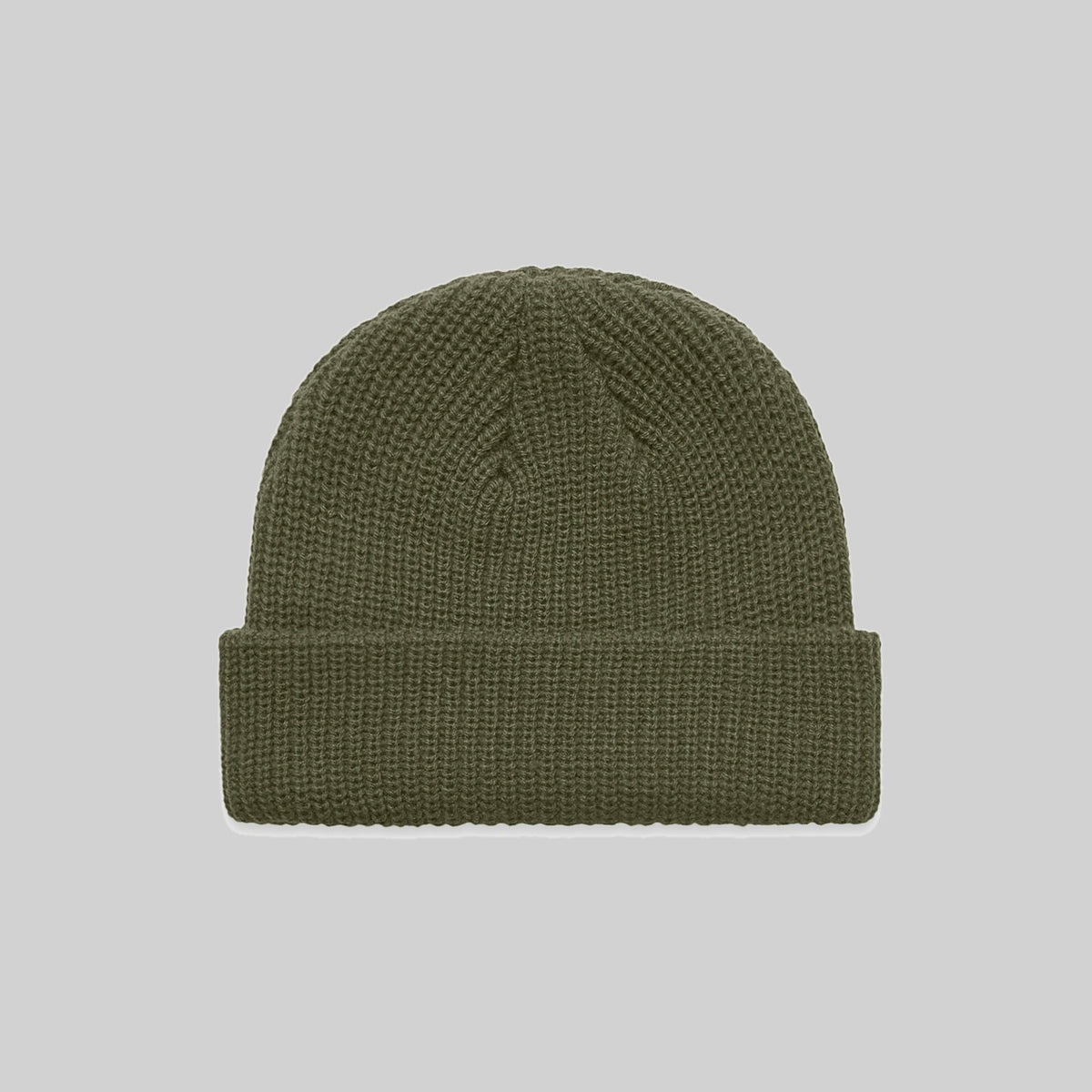 AS Colour Cable Beanie, ARMY, front