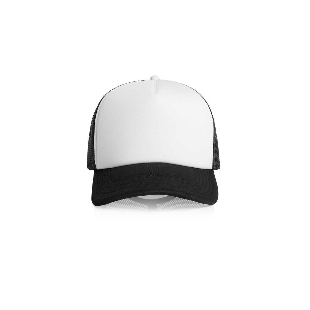 AS Colour Frame Foam Two-Tone Trucker, WHITE/BLACK, front