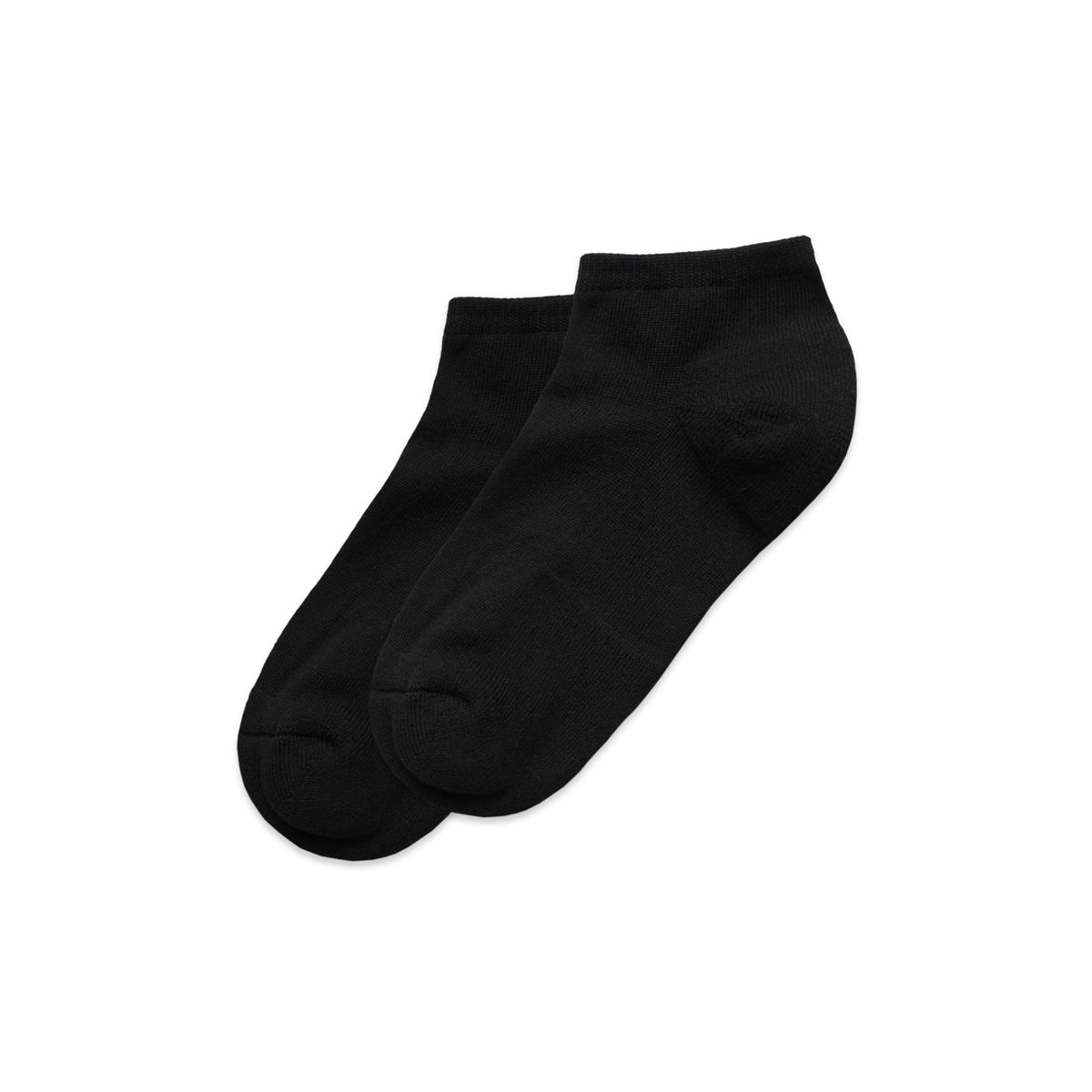 AS Colour Ankle Socks (2 Pairs), BLACK, front