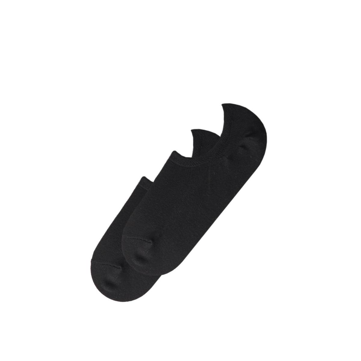 AS Colour Invisible Socks (2 Pairs), BLACK, front
