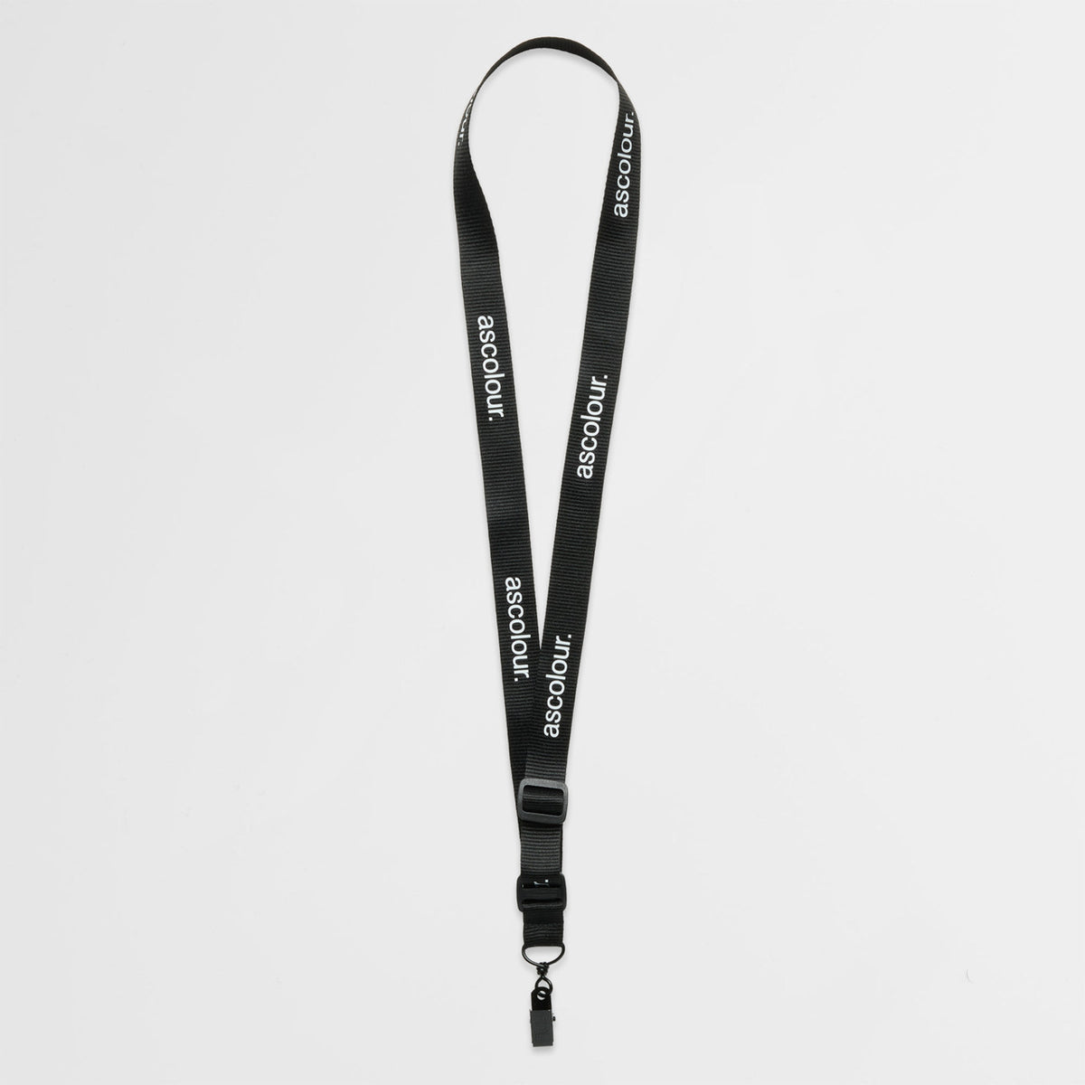 AS Colour ASC Lanyard, BLACK, front