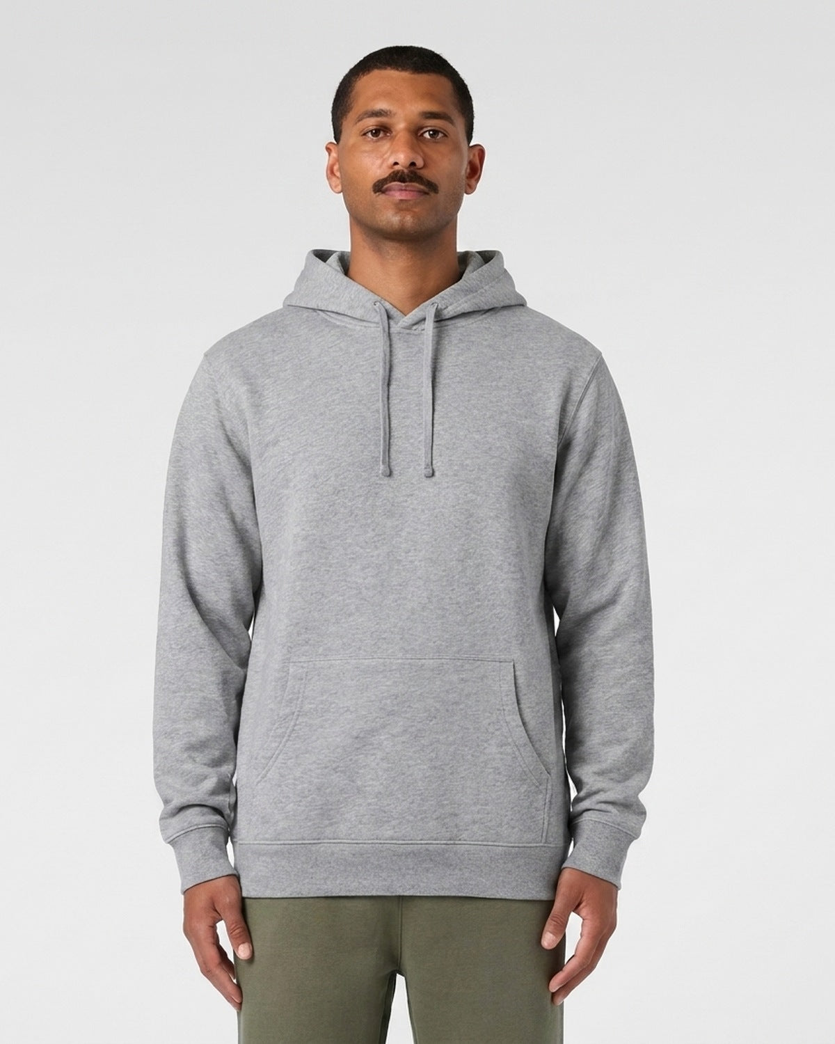 AS Colour Standard Hood, ATHLETIC HEATHER, front
