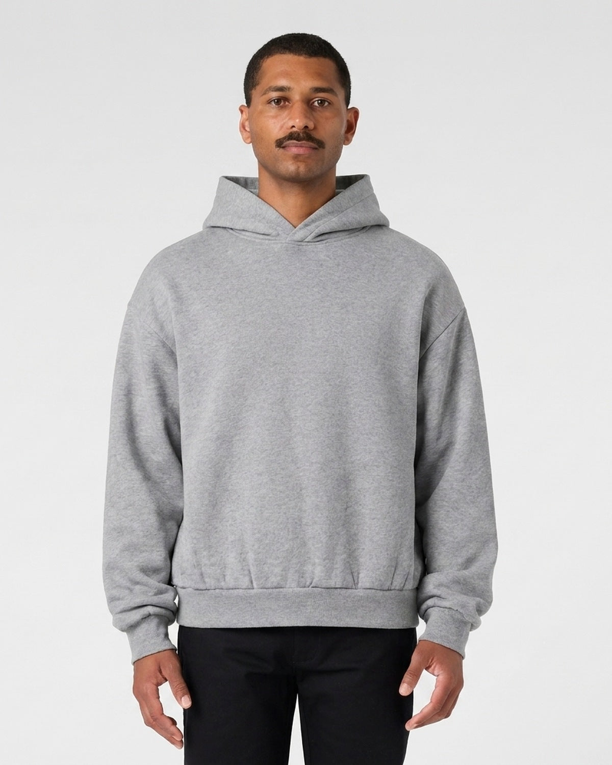 AS Colour Box Minus Hood [-4cm] 5172, ATHLETIC HEATHER, front