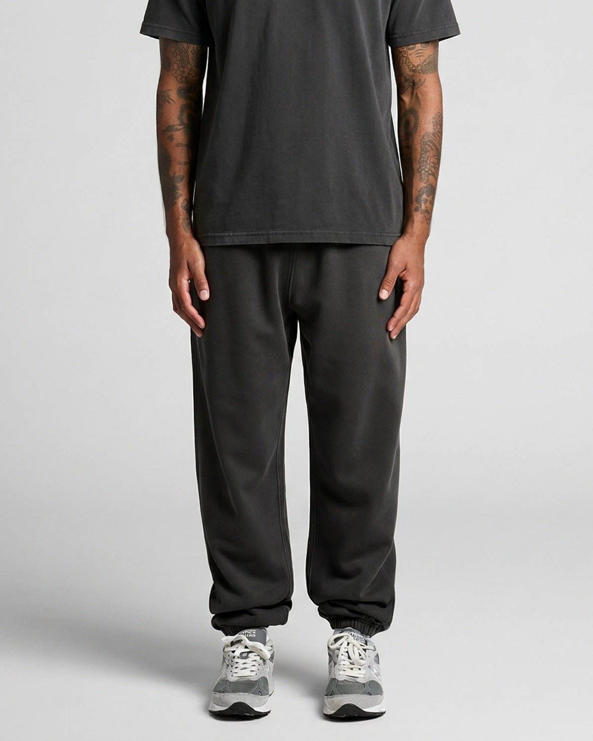 AS Colour Relax Faded Joggers, FADED BLACK, front