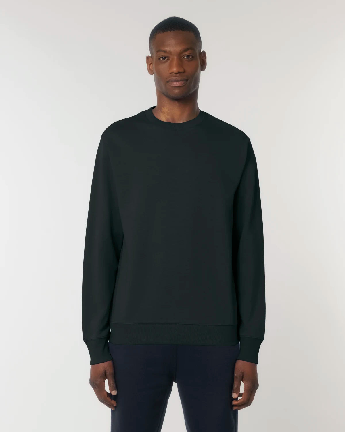 Classic Crew, Black, front