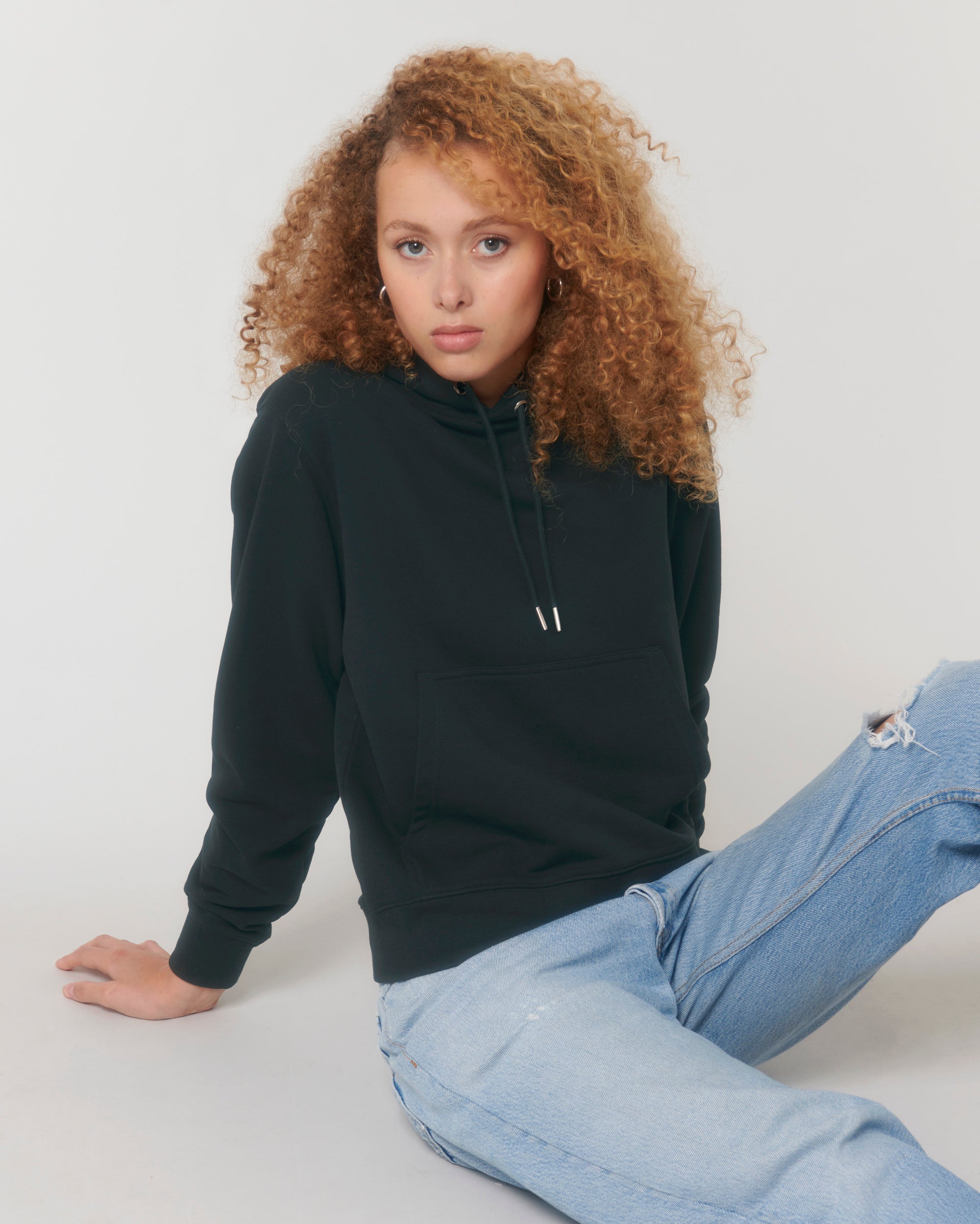 Archer Hoodie - Black - Men - front