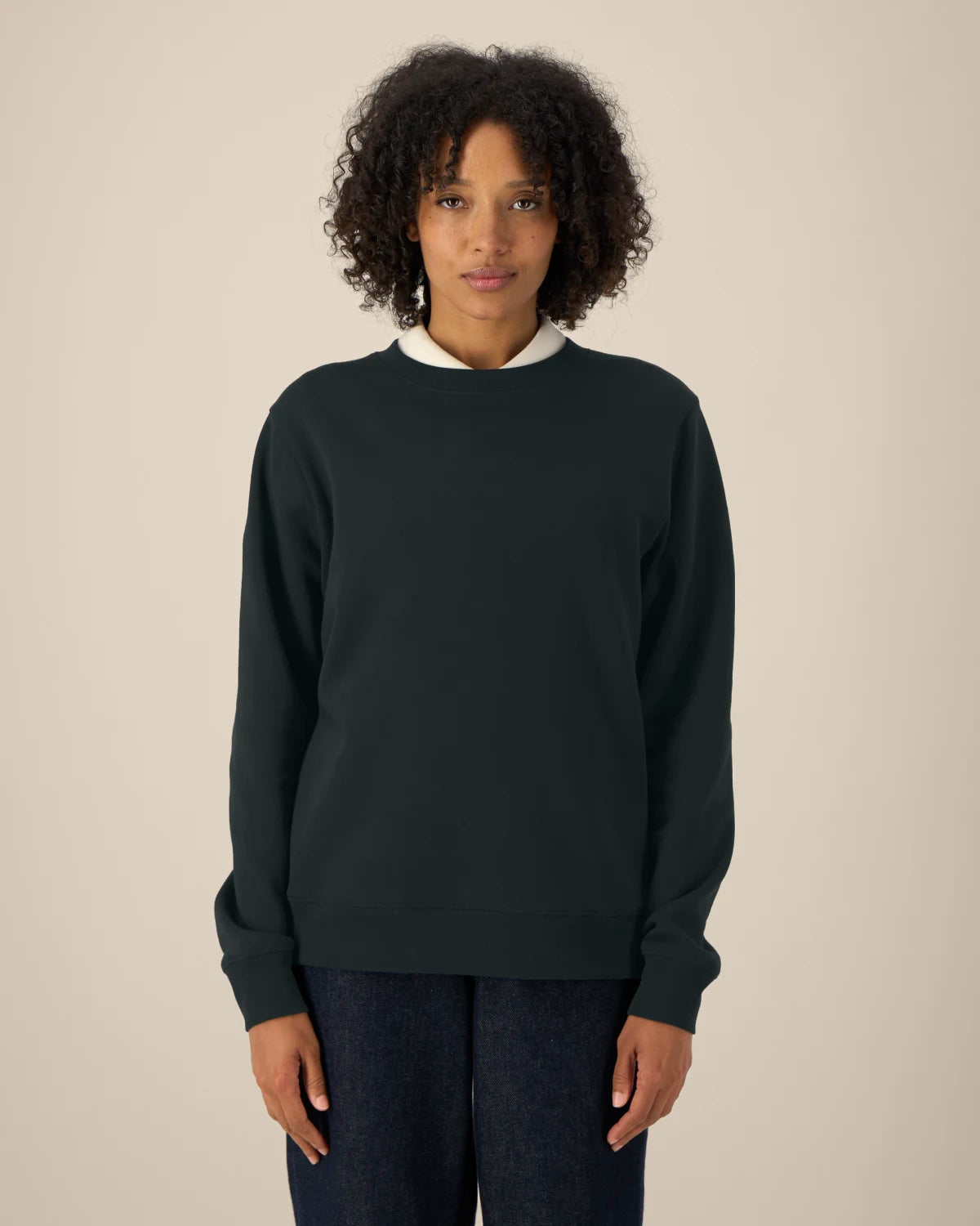 Essential Crew — Women, Black, front