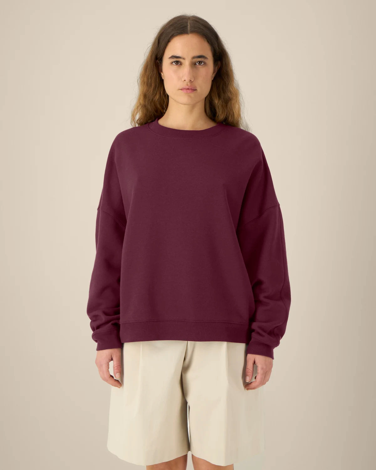 Slim Crew — Women, Deep Plum, front