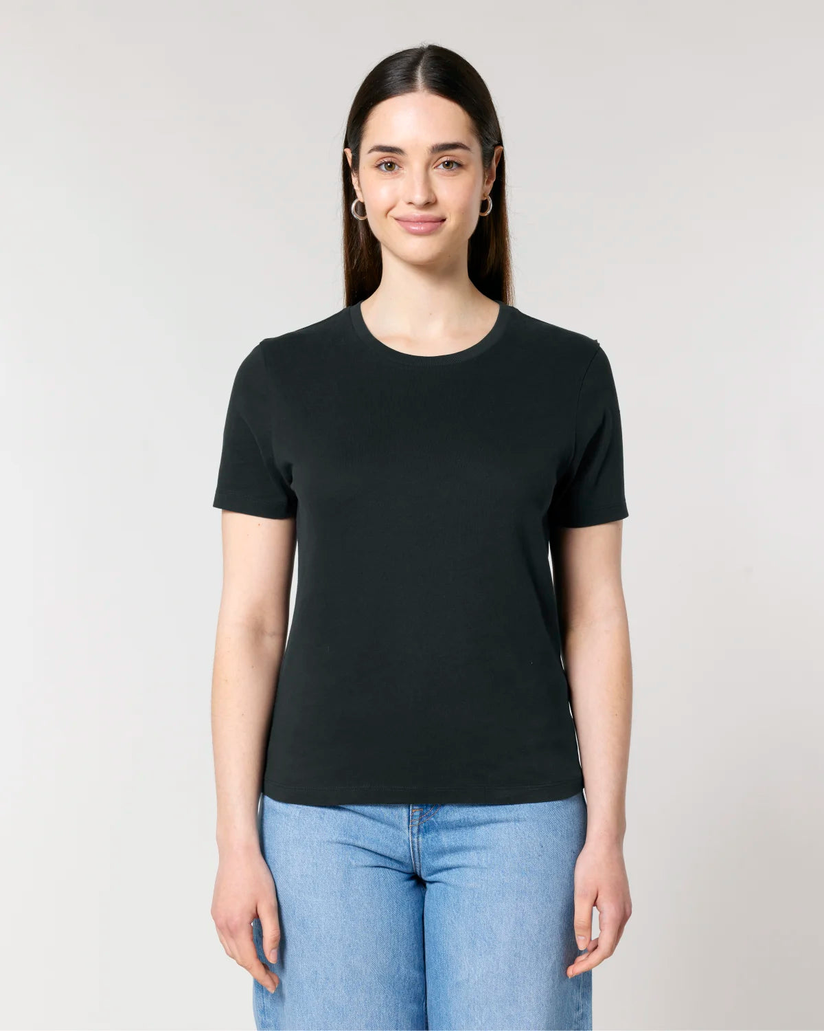 Easy Tee — Women, Black, front